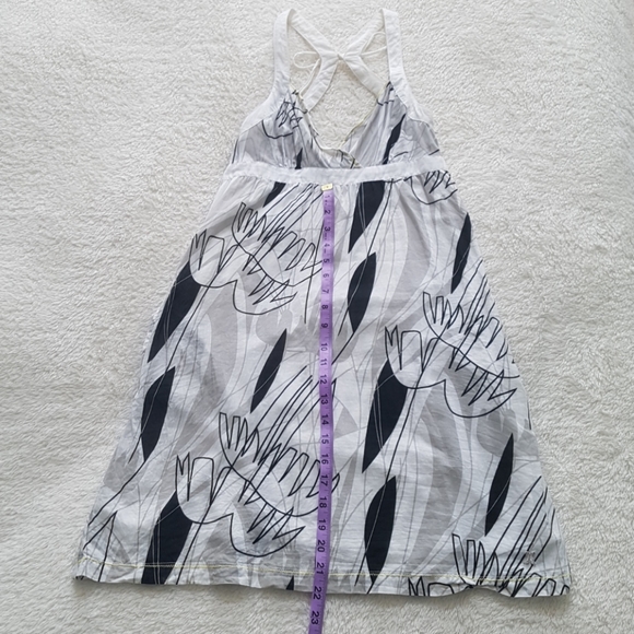 Hurley white summer sundress with POCKETS - Picture 11 of 11